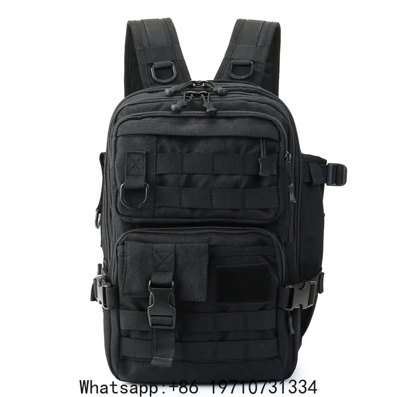 Sling Backpack Shoulder - حقيبة ظهر مقاومة للماء 1000D لتخزين