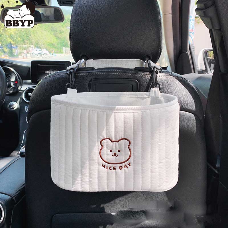 Backpack Diaper Bag - 2 قطعة مقعد السيارة الخلفي الكرتون