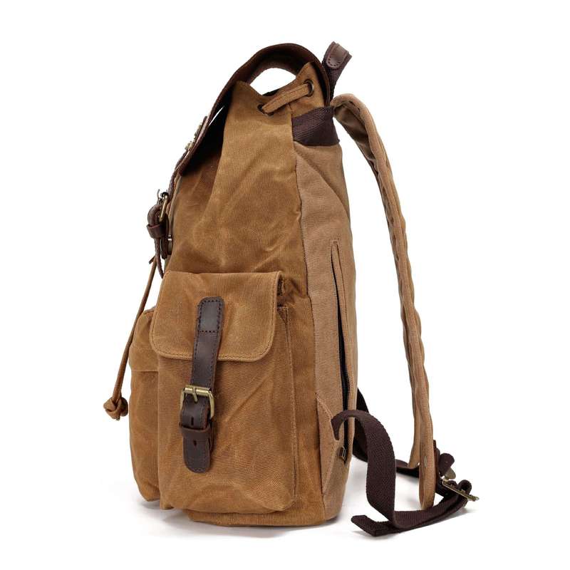 حقيبة ظهر رجالية جديدة من القم - مراجعة Canvas Backpack Casual وسعره