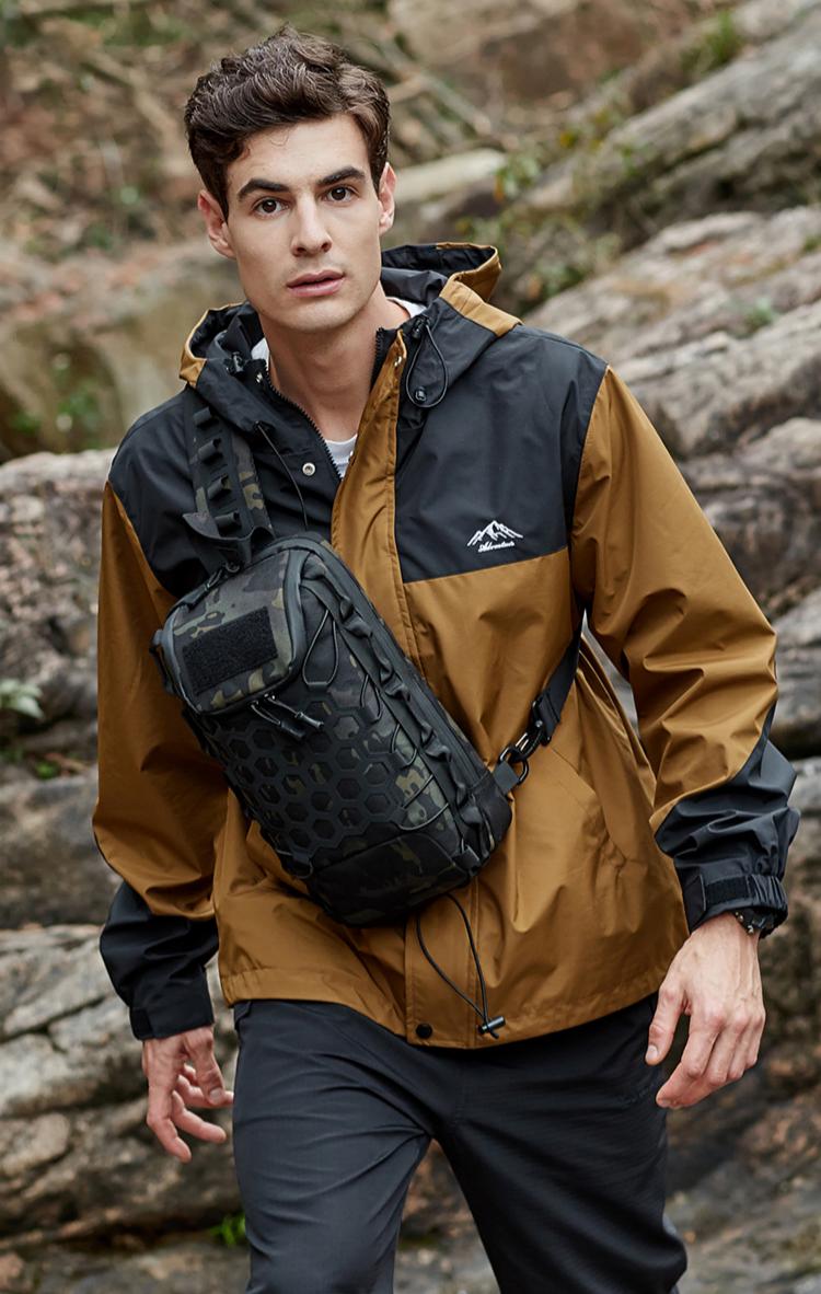 حقيبة صدر تكتيكية جديدة من هوم - مراجعة Sling Backpack Shoulder وسعره