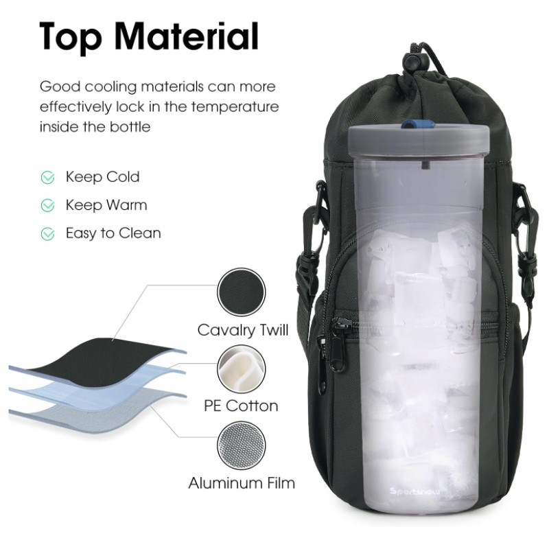 حامل زجاجة ماء مع حزام 40 أونص - مراجعة Hydration Pack Outdoor وسعره