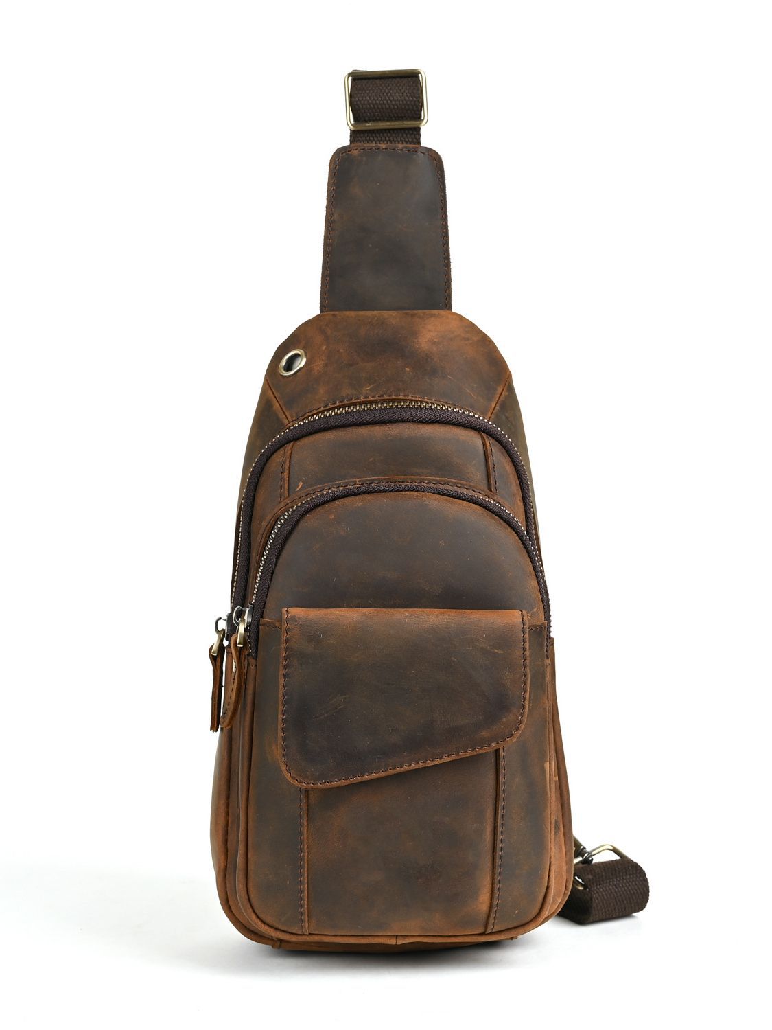 حقيبة صدر رجالية فاخرة متعددة  - مراجعة Sling Backpack Shoulder وسعره