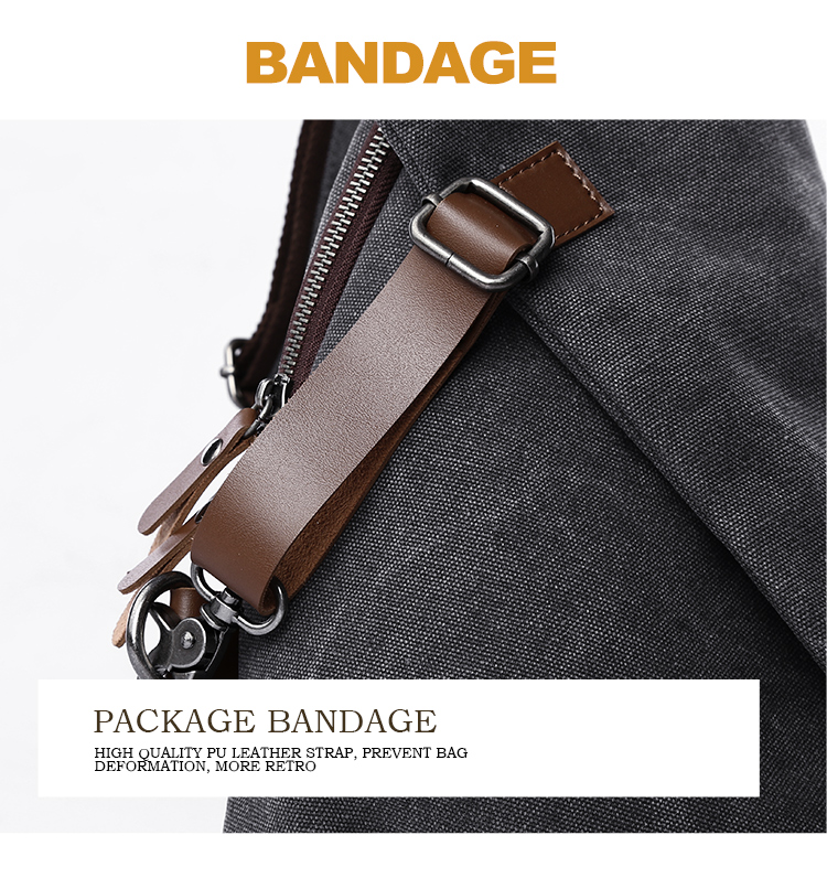 حقيبة كتف رجالية كبيرة السعة م - مراجعة Sling Backpack Shoulder وسعره