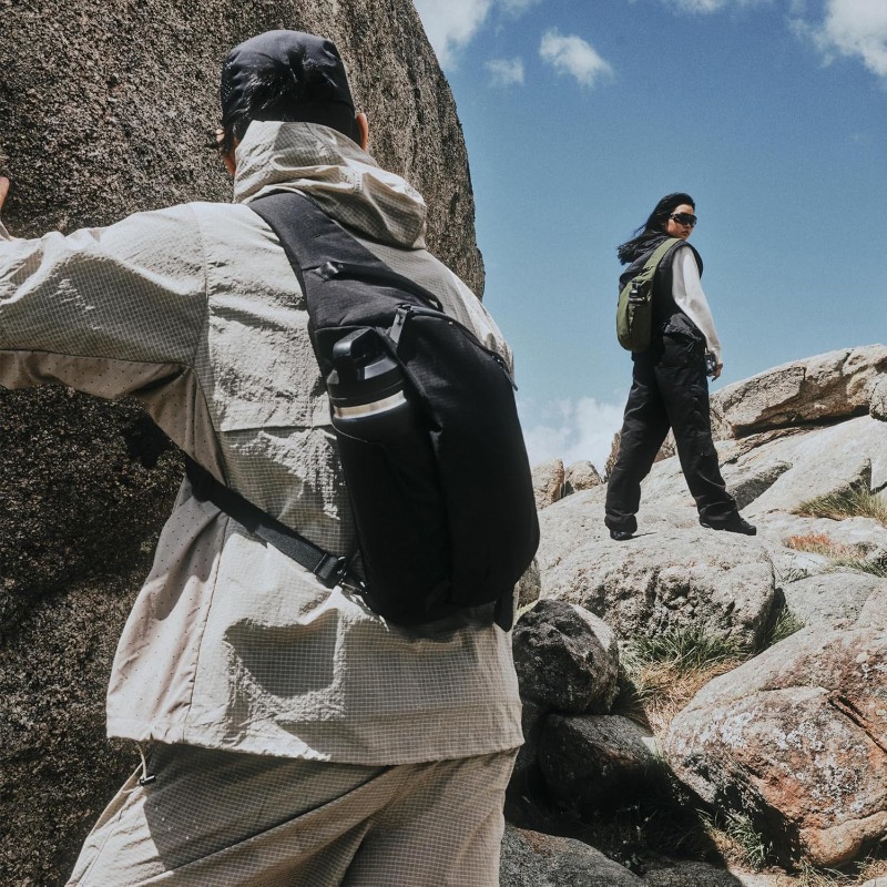 حقيبة صدرية للكتف الأيمن سعة 7 - مراجعة Sling Backpack Shoulder وسعره