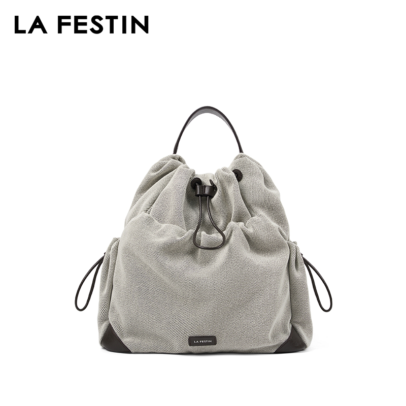 LA FESTIN العلامة التجارية الأ - مراجعة Canvas Backpack Casual وسعره