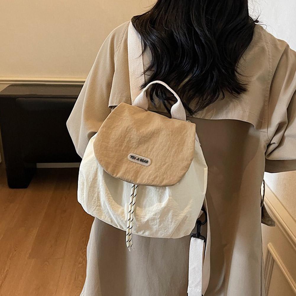 حقيبة ظهر نسائية من النايلون خ - مراجعة Canvas Backpack Casual وسعره