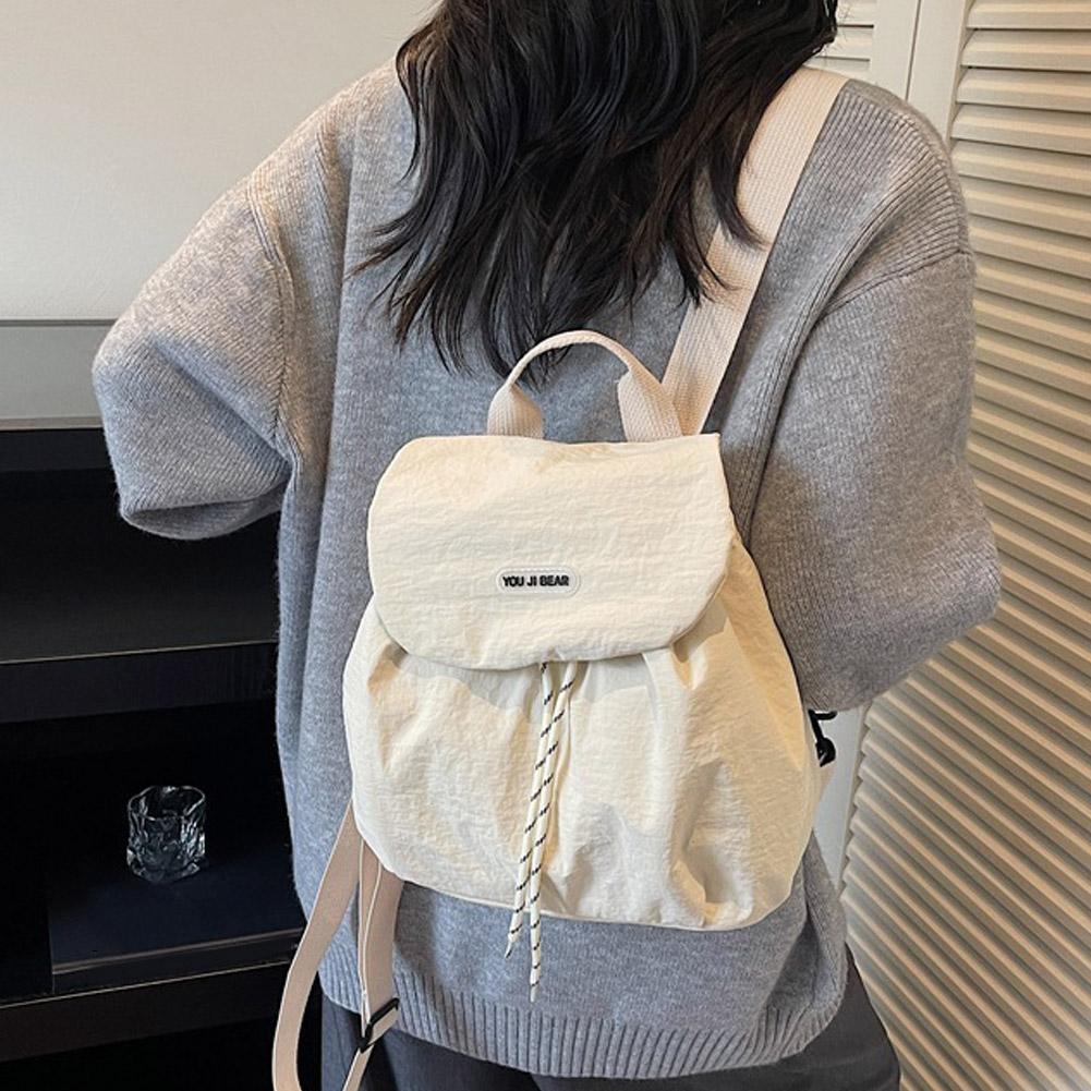 حقيبة ظهر نسائية من النايلون خ - مراجعة Canvas Backpack Casual وسعره