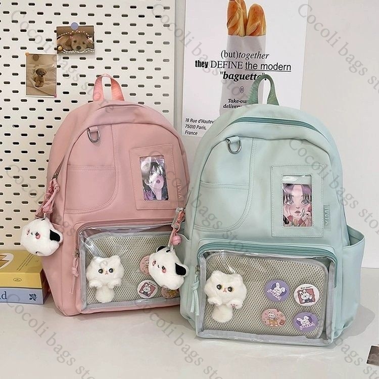حقيبة ظهر بلون واحد بألوان الح - مراجعة Canvas Backpack Casual وسعره